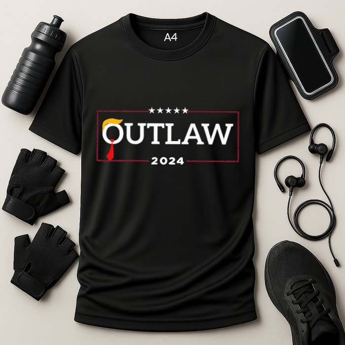IM Voting For The Outlaw The Convicted Felon Funny Performance Shirt