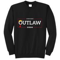 IM Voting For The Outlaw The Convicted Felon Funny Sweatshirt