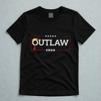 IM Voting For The Outlaw The Convicted Felon Funny T-Shirt