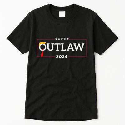 IM Voting For The Outlaw The Convicted Felon Funny Tall T-Shirt