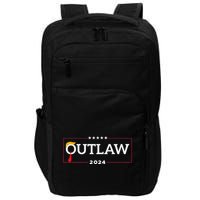 IM Voting For The Outlaw The Convicted Felon Funny Impact Tech Backpack