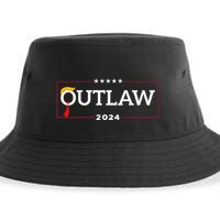 IM Voting For The Outlaw The Convicted Felon Funny Sustainable Bucket Hat