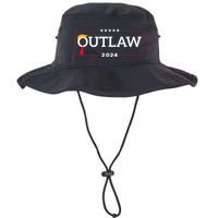 IM Voting For The Outlaw The Convicted Felon Funny Bucket Hat