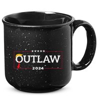 IM Voting For The Outlaw The Convicted Felon Funny 15oz Campfire Ceramic Mug