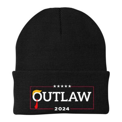 IM Voting For The Outlaw The Convicted Felon Funny Beanie