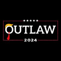 IM Voting For The Outlaw The Convicted Felon Funny 16 in Basic Backpack
