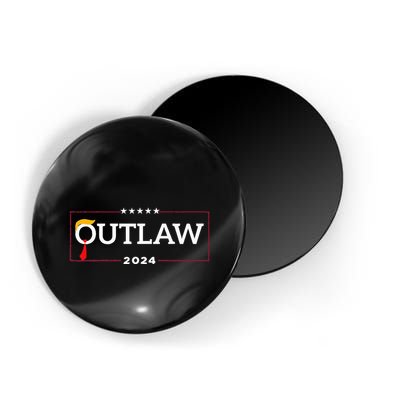 IM Voting For The Outlaw The Convicted Felon Funny Magnet