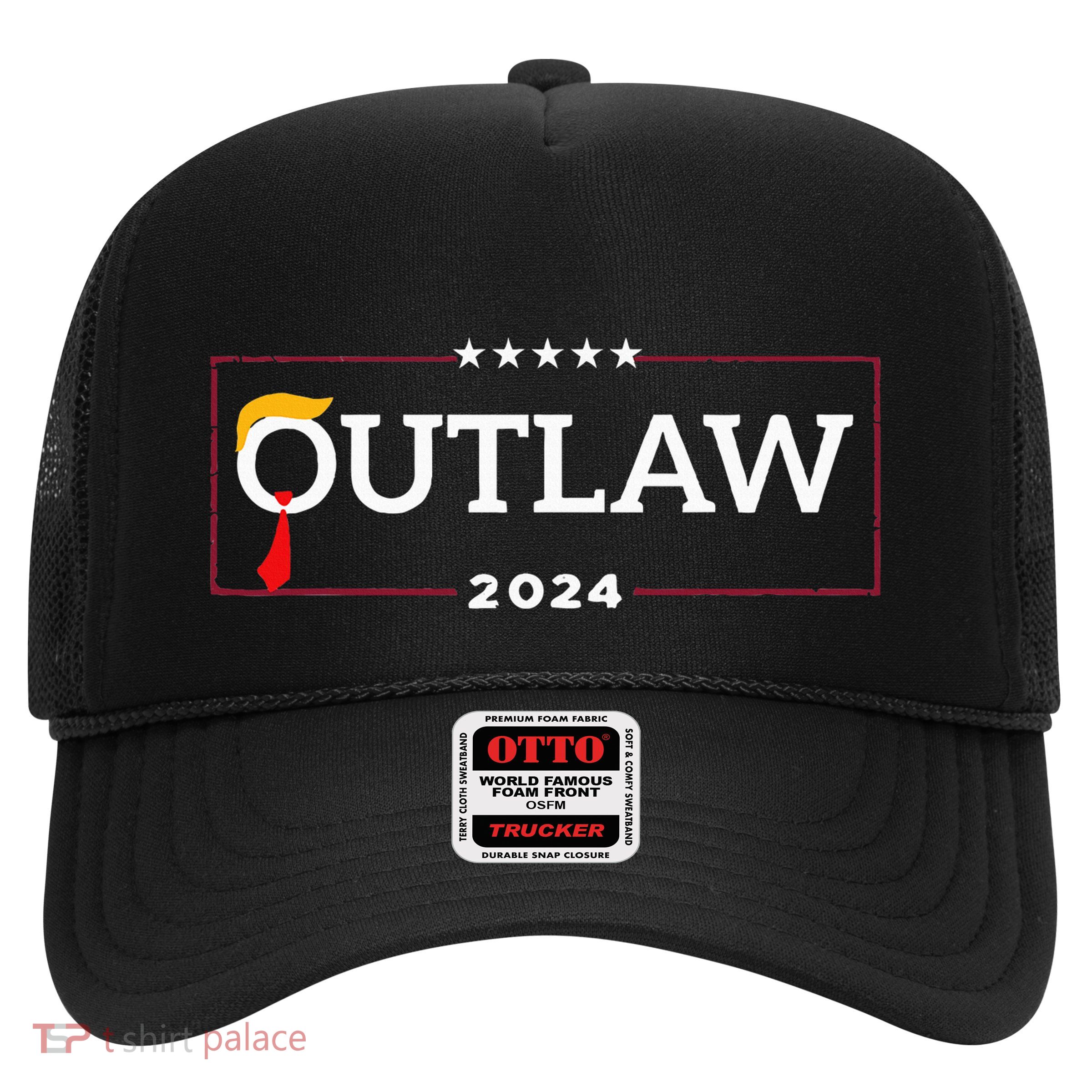IM Voting For The Outlaw The Convicted Felon Funny Trucker Hat