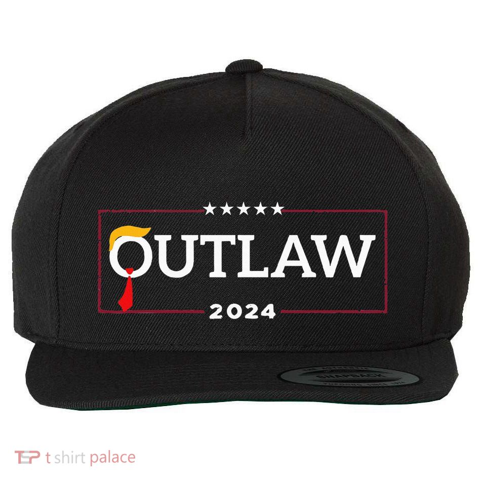 IM Voting For The Outlaw The Convicted Felon Funny Wool Snapback Cap