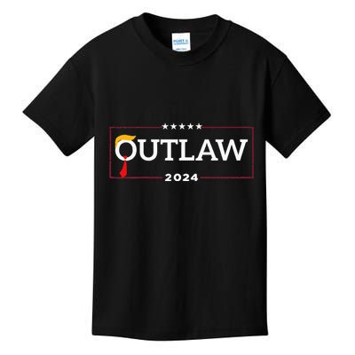 IM Voting For The Outlaw The Convicted Felon Funny Kids T-Shirt