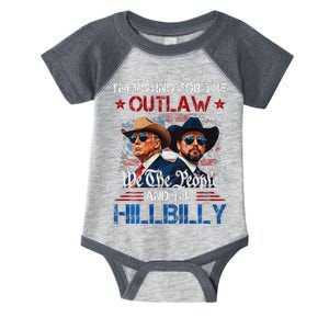 IM Voting For The Outlaw And The Hillbilly Infant Baby Jersey Bodysuit