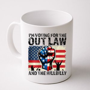 IM Voting For The Outlaw And The Hillbilly Coffee Mug