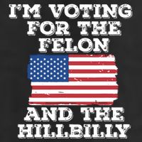 Im Voting For The Felon The Hillbilly 2024 Pro Trump Meme 11oz C Handle Ceramic Mug