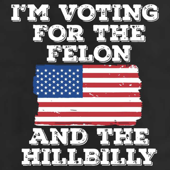 Im Voting For The Felon The Hillbilly 2024 Pro Trump Meme 11oz C Handle Ceramic Mug