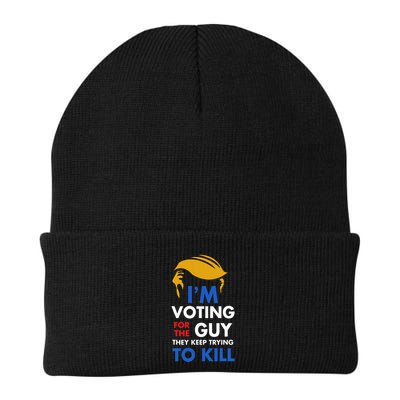 IM Voting For The Guy They Keep Trying To Kill Knit Cap Winter Beanie