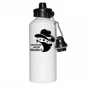 Im Voting For The Outlaw And The Hillbilly 2024 Cowboy Aluminum Water Bottle