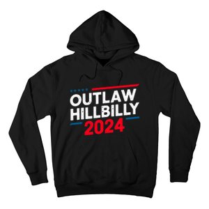 IM Voting For The Outlaw And The Hillbilly Trump Vance 2024 Support Hoodie