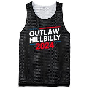 IM Voting For The Outlaw And The Hillbilly Trump Vance 2024 Support Mesh Reversible Basketball Jersey Tank