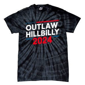 IM Voting For The Outlaw And The Hillbilly Trump Vance 2024 Support Tie-Dye T-Shirt