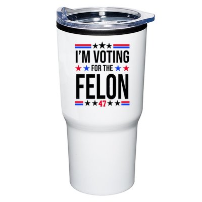 Im Voting For The Convicted Felon 47 Pro Trump Tumbler