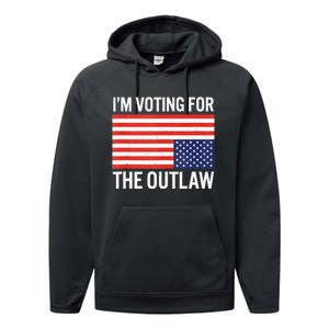 IM Voting For The Outlaw Performance Fleece Hoodie