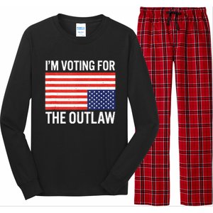 IM Voting For The Outlaw Long Sleeve Pajama Set