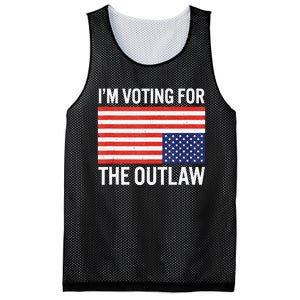 IM Voting For The Outlaw Mesh Reversible Basketball Jersey Tank