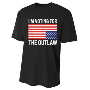 IM Voting For The Outlaw Performance Sprint T-Shirt