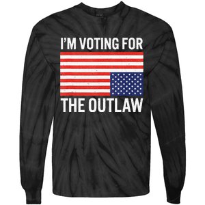 IM Voting For The Outlaw Tie-Dye Long Sleeve Shirt