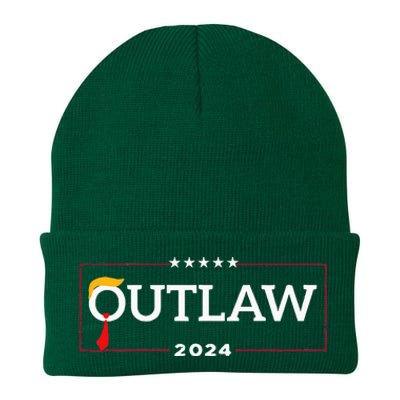 IM Voting For The Outlaw Trump Felon Knit Cap Winter Beanie