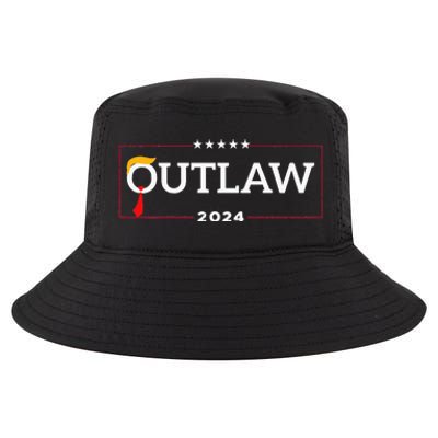 IM Voting For The Outlaw Trump Felon Cool Comfort Performance Bucket Hat