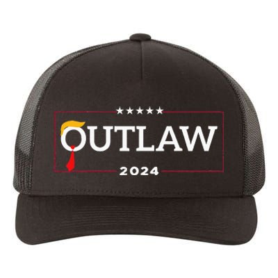 IM Voting For The Outlaw Trump Felon Yupoong Adult 5-Panel Trucker Hat