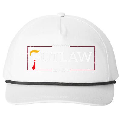 IM Voting For The Outlaw Trump Felon Snapback Five-Panel Rope Hat