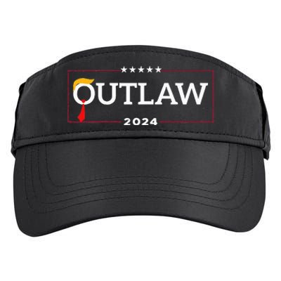 IM Voting For The Outlaw Trump Felon Adult Drive Performance Visor