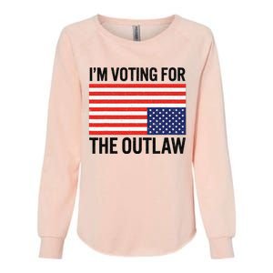 IM Voting For The Outlaw Womens California Wash Sweatshirt