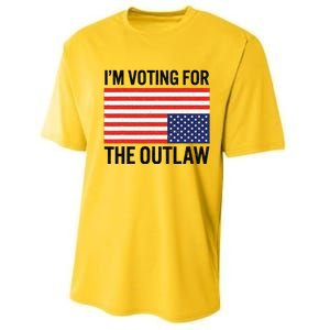 IM Voting For The Outlaw Performance Sprint T-Shirt