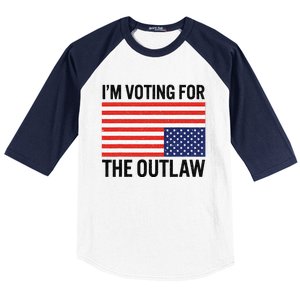 IM Voting For The Outlaw Baseball Sleeve Shirt