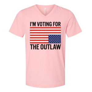 IM Voting For The Outlaw V-Neck T-Shirt