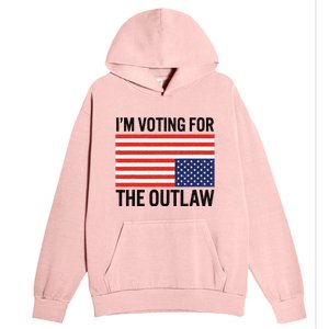 IM Voting For The Outlaw Urban Pullover Hoodie