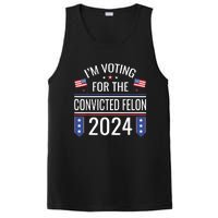 IM Voting For The Convicted Fellon 2024 Us Flag Protrump PosiCharge Competitor Tank