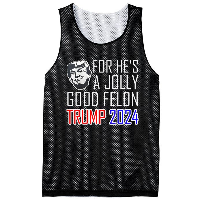 IM Voting For The Convicted Felon Funny Pro Trump 2024 Mesh Reversible Basketball Jersey Tank