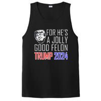 IM Voting For The Convicted Felon Funny Pro Trump 2024 PosiCharge Competitor Tank