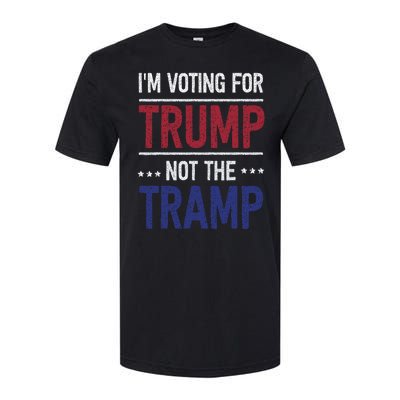 IM Voting For Trump Not The Tramp Softstyle CVC T-Shirt