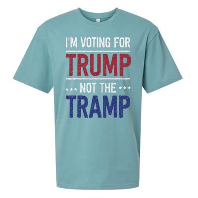 IM Voting For Trump Not The Tramp Sueded Cloud Jersey T-Shirt