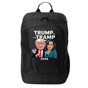 IM Voting For Trump Not The Tramp Trump Vance 2024 City Backpack