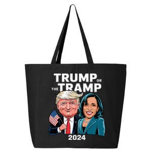 IM Voting For Trump Not The Tramp Trump Vance 2024 25L Jumbo Tote