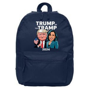 IM Voting For Trump Not The Tramp Trump Vance 2024 16 in Basic Backpack