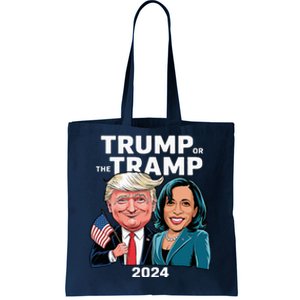 IM Voting For Trump Not The Tramp Trump Vance 2024 Tote Bag