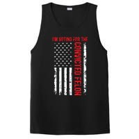 Im Voting For The Convicted Felon 2024 Usa Flag PosiCharge Competitor Tank