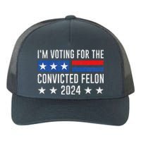 IM Voting Felon 2024 Voting For FeloniM Voting Felon Yupoong Adult 5-Panel Trucker Hat